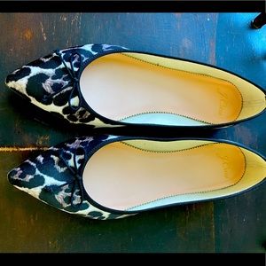 JCREW women’s leopard print ballet flats